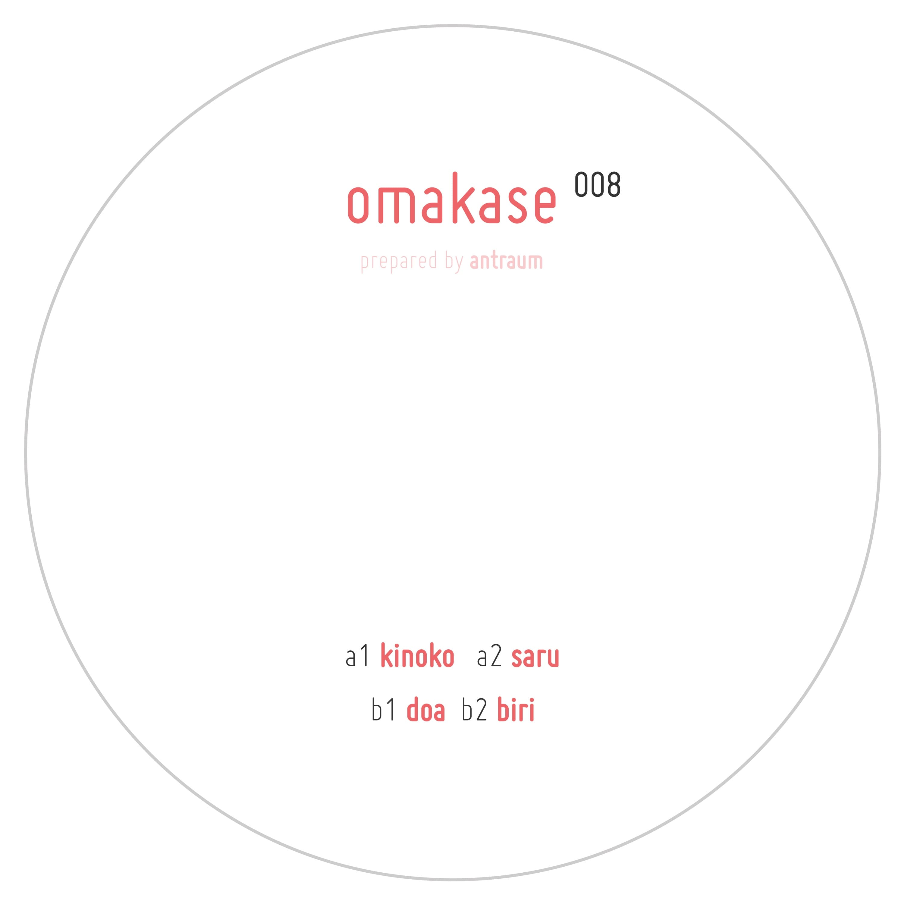 Antraum - OMAKASE 008