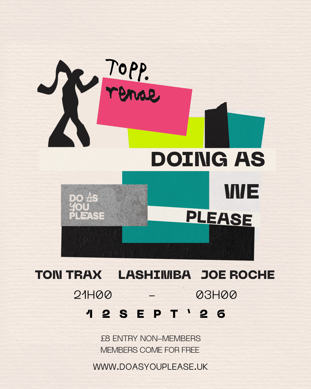 Ton Trax - DY Dance [DAYP:008] Launch Party w/ Ton Trax, Lashimba & Joe Roche
