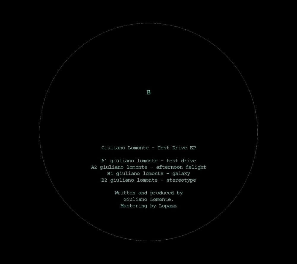 Guiliano Lomonte - Test Drive (expected May 2026)